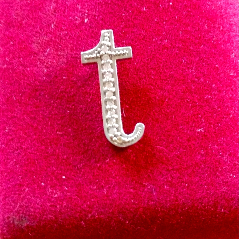 T charm pendant